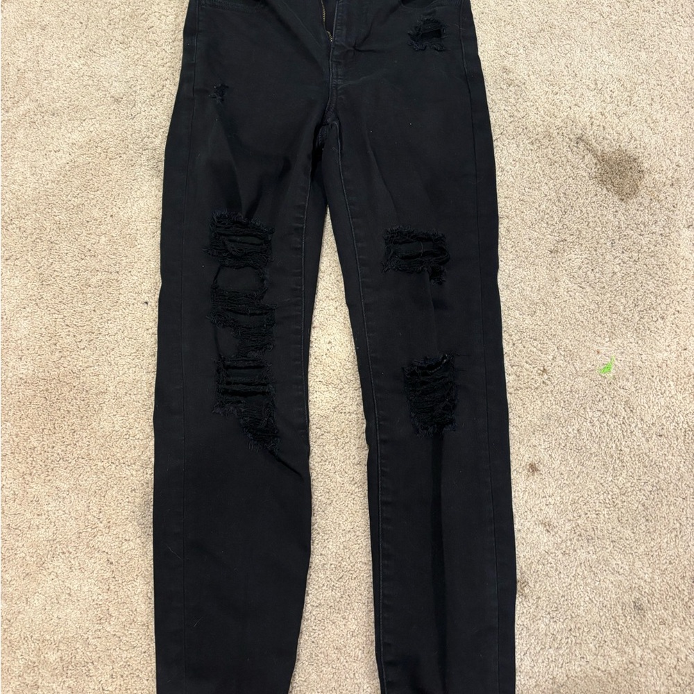 American Eagle Ripped Skinny Jeans
